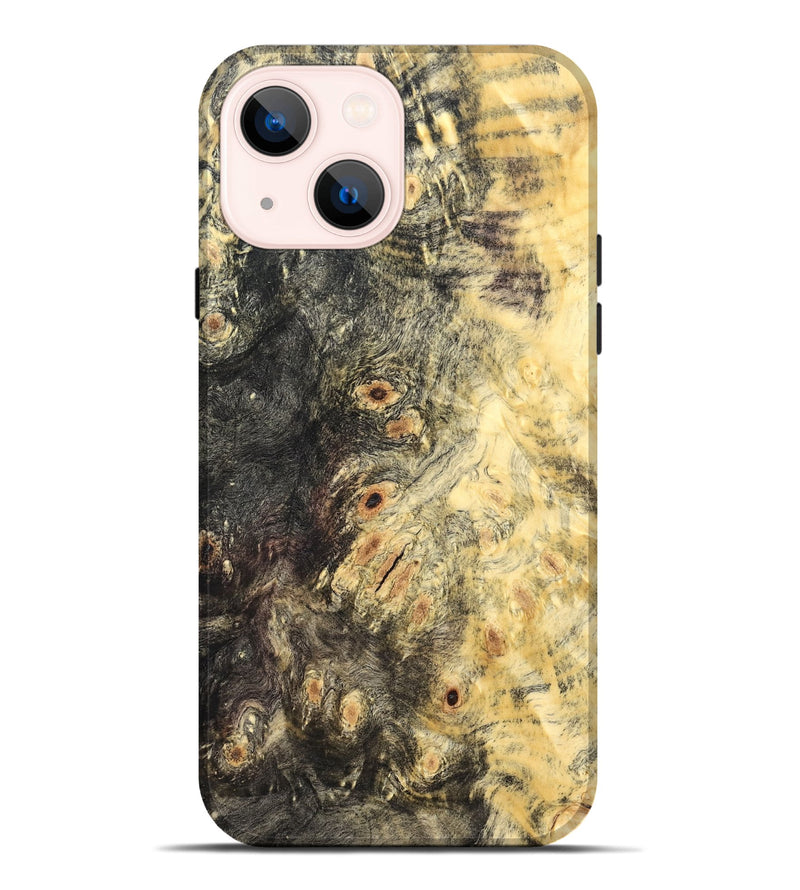 iPhone 14 Plus Wood Live Edge Phone Case - Deonte (Wood Burl, 821921)