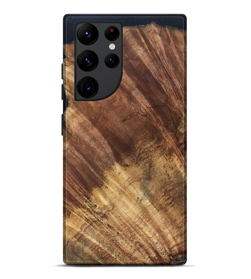 Galaxy S22 Ultra Wood Live Edge Phone Case - Ensley (Wood Burl, 821922)