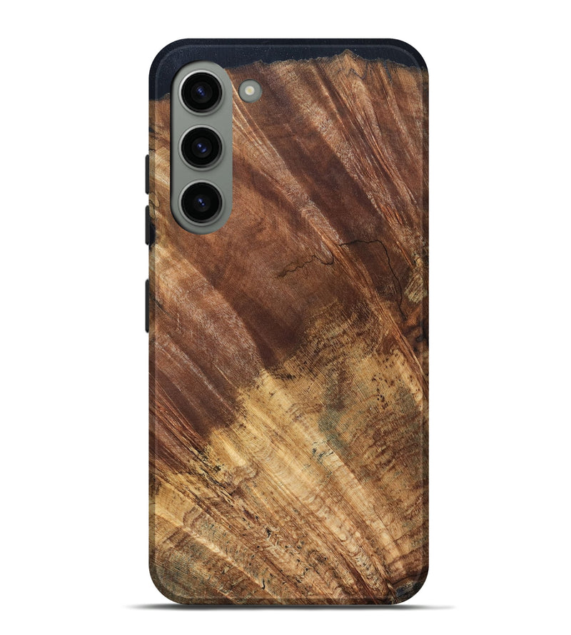 Galaxy S23 Plus Wood Live Edge Phone Case - Ensley (Wood Burl, 821922)