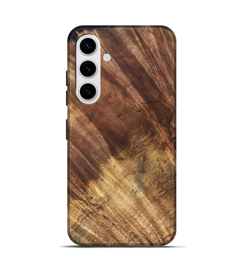 Galaxy S25 Wood Live Edge Phone Case - Ensley (Wood Burl, 821922)
