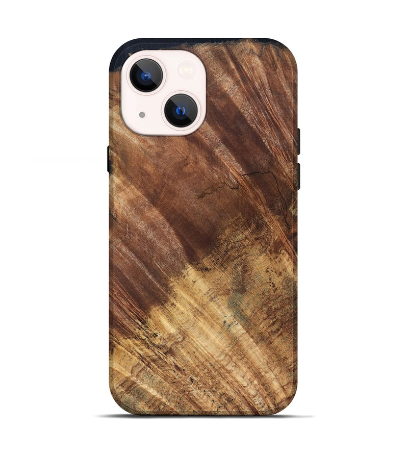 iPhone 13 Wood Live Edge Phone Case - Ensley (Wood Burl, 821922)