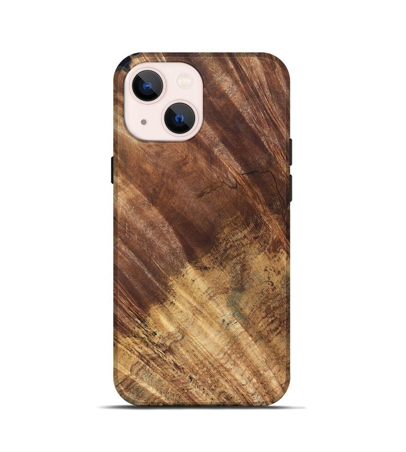 iPhone 13 mini Wood Live Edge Phone Case - Ensley (Wood Burl, 821922)