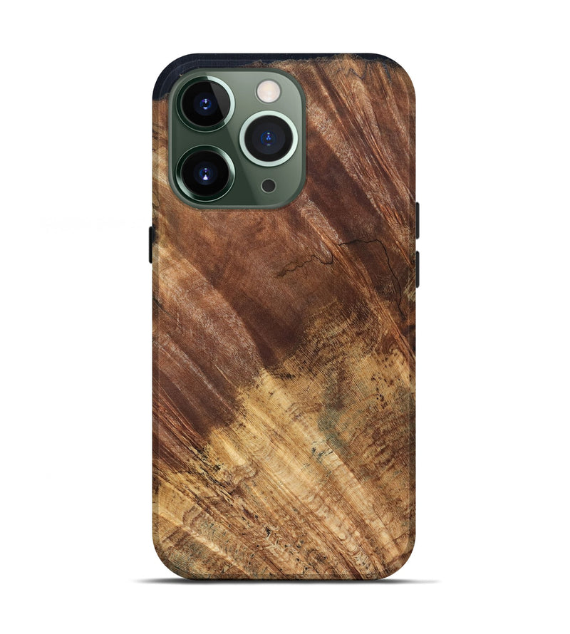 iPhone 13 Pro Wood Live Edge Phone Case - Ensley (Wood Burl, 821922)