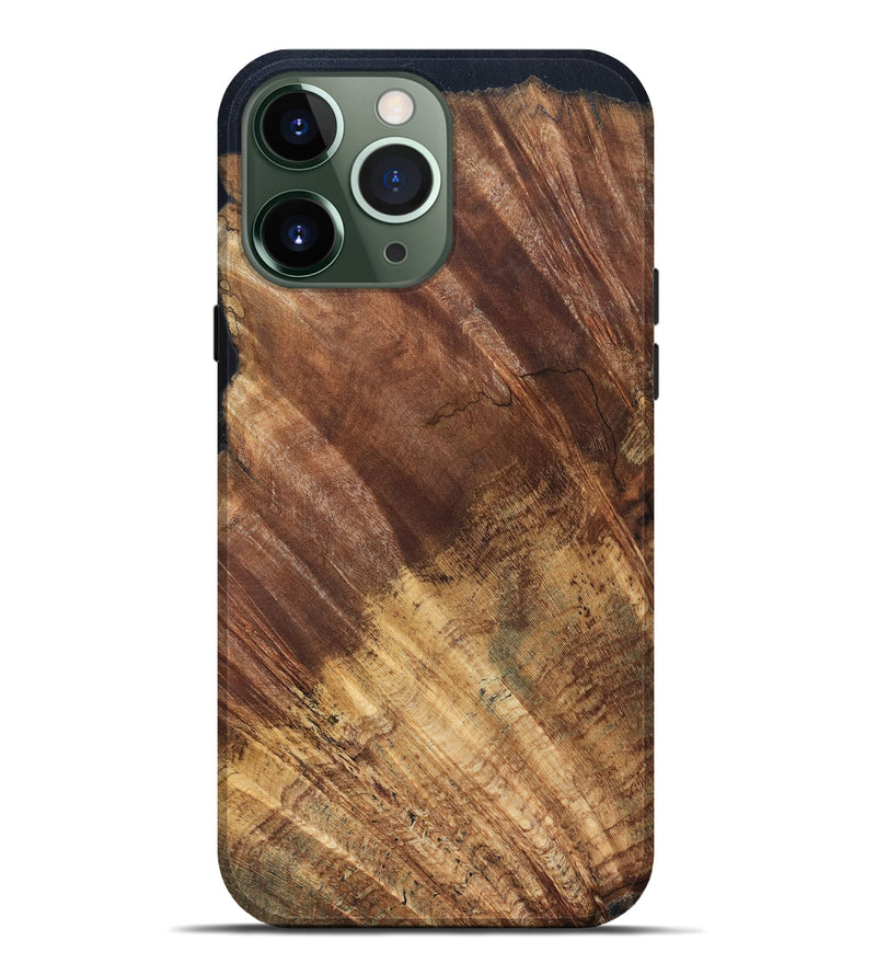 iPhone 13 Pro Max Wood Live Edge Phone Case - Ensley (Wood Burl, 821922)