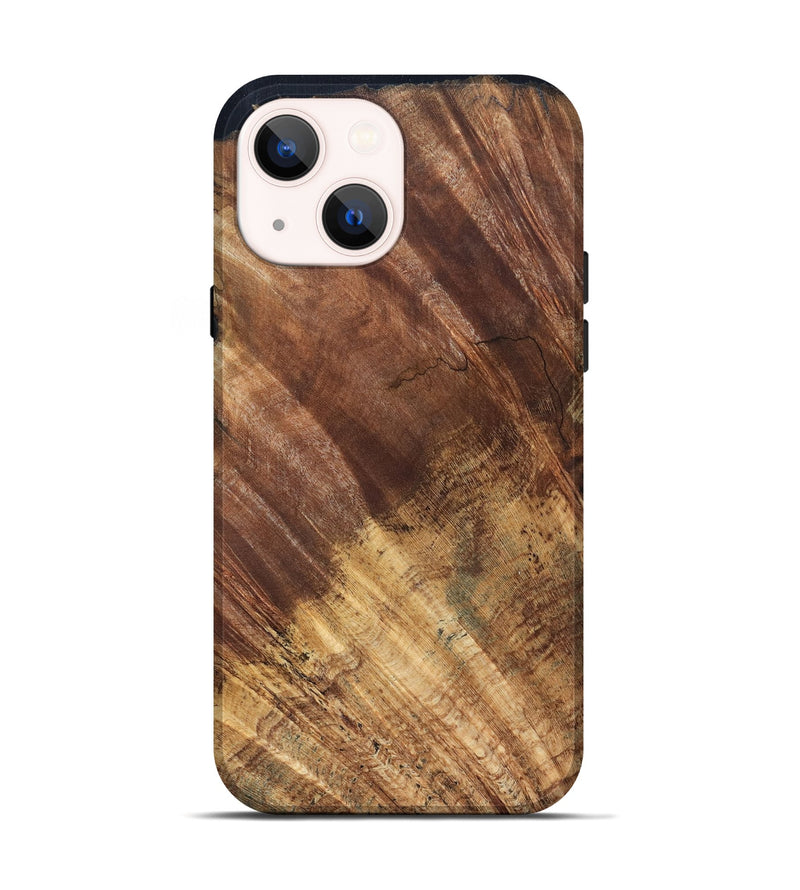 iPhone 14 Wood Live Edge Phone Case - Ensley (Wood Burl, 821922)