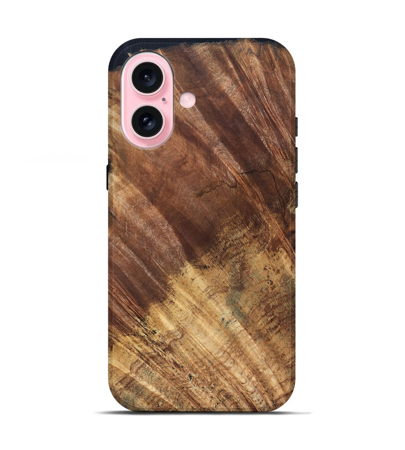 iPhone 17 Wood Live Edge Phone Case - Ensley (Wood Burl, 821922)