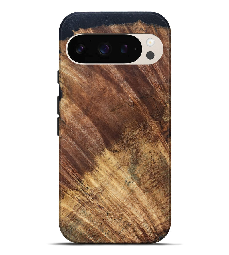 Pixel 10 Pro XL Wood Live Edge Phone Case - Ensley (Wood Burl, 821922)