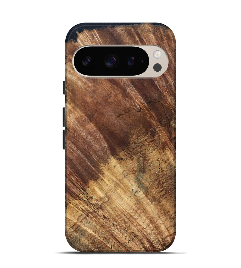 Pixel 9 Pro Wood Live Edge Phone Case - Ensley (Wood Burl, 821922)