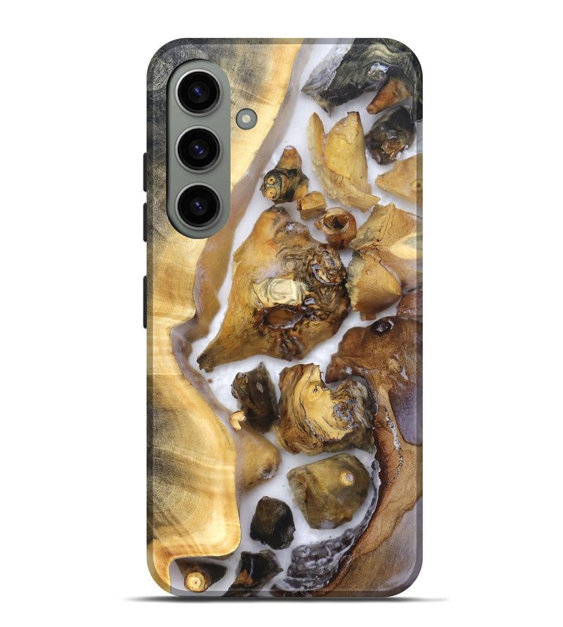 Galaxy S24 Plus Wood Live Edge Phone Case - Shanice (Clear, 821923)