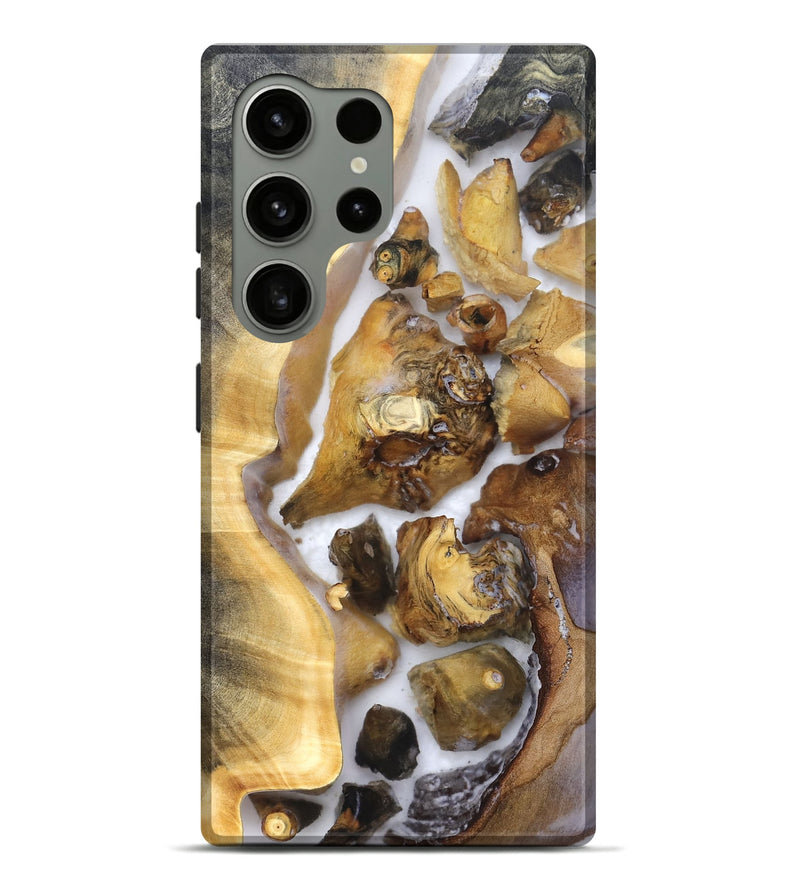 Galaxy S24 Ultra Wood Live Edge Phone Case - Shanice (Clear, 821923)