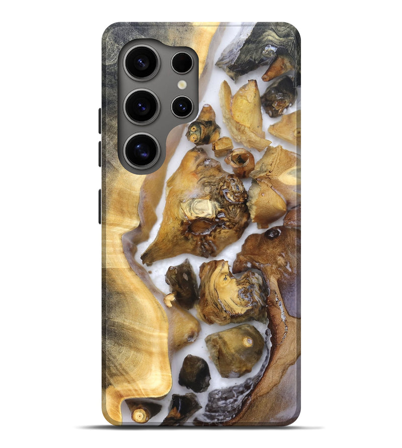 Galaxy S25 Ultra Wood Live Edge Phone Case - Shanice (Clear, 821923)