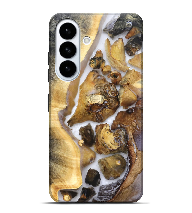 Galaxy S26 Plus Wood Live Edge Phone Case - Shanice (Clear, 821923)