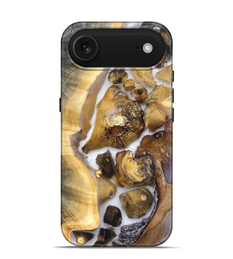 iPhone 17 Air Wood Live Edge Phone Case - Shanice (Clear, 821923)