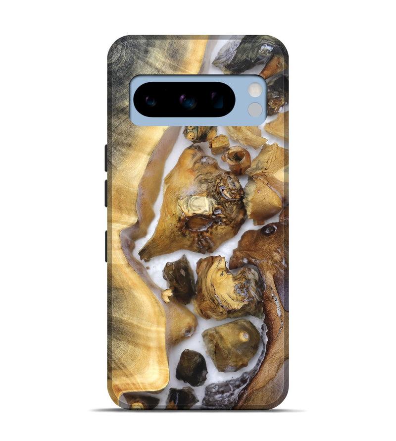 Pixel 8 Pro Wood Live Edge Phone Case - Shanice (Clear, 821923)