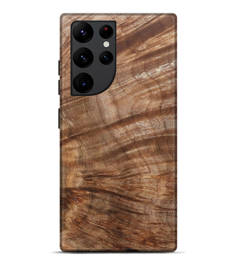 Galaxy S22 Ultra Wood Live Edge Phone Case - Eva (Wood Burl, 821926)