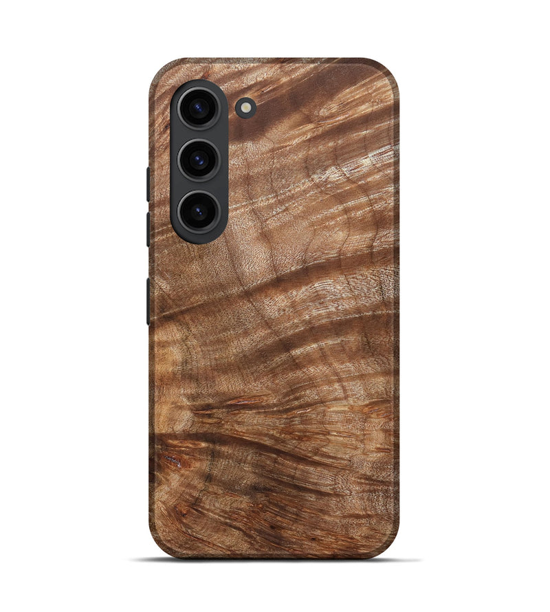 Galaxy S23 Wood Live Edge Phone Case - Eva (Wood Burl, 821926)