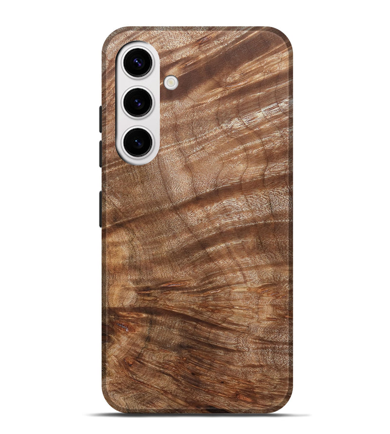 Galaxy S25 Plus Wood Live Edge Phone Case - Eva (Wood Burl, 821926)