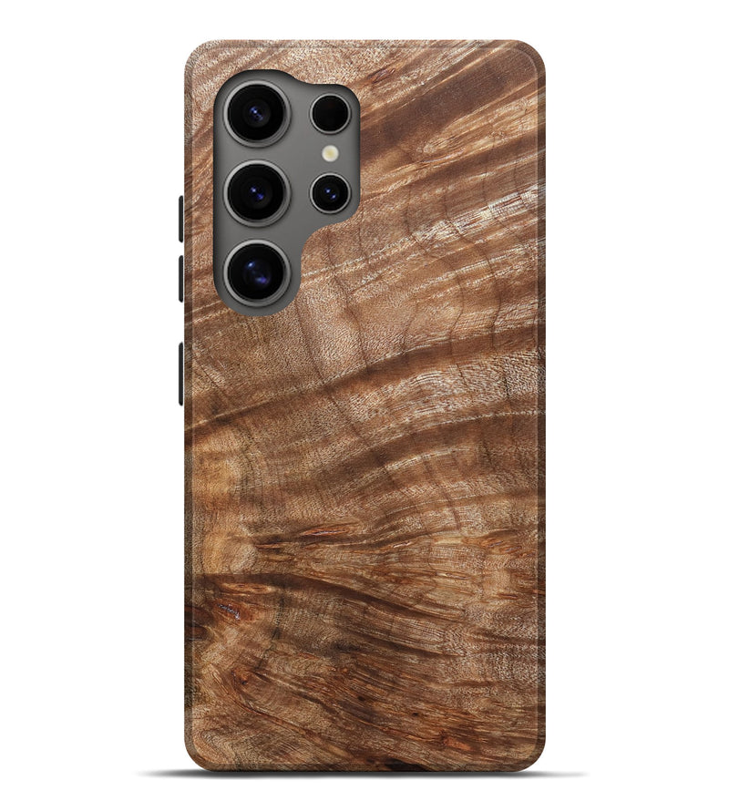 Galaxy S25 Ultra Wood Live Edge Phone Case - Eva (Wood Burl, 821926)