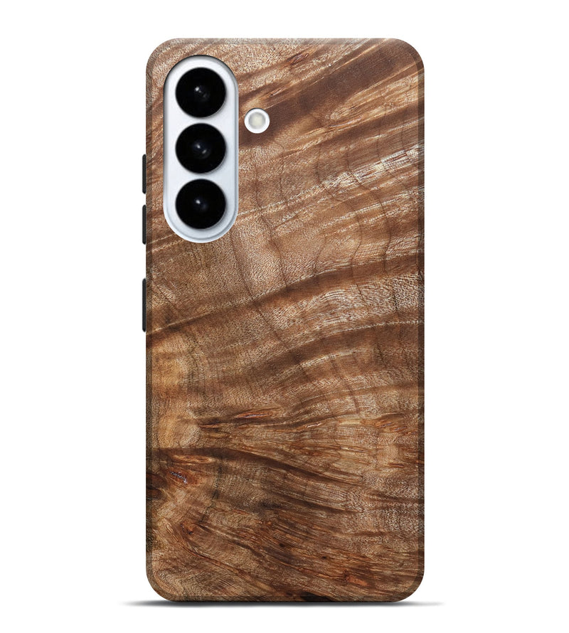 Galaxy S26 Plus Wood Live Edge Phone Case - Eva (Wood Burl, 821926)