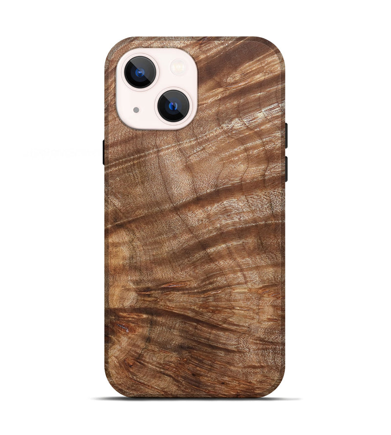 iPhone 13 Wood Live Edge Phone Case - Eva (Wood Burl, 821926)