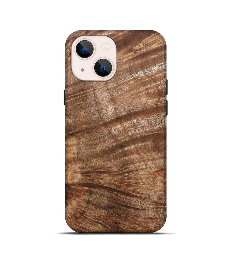 iPhone 13 mini Wood Live Edge Phone Case - Eva (Wood Burl, 821926)
