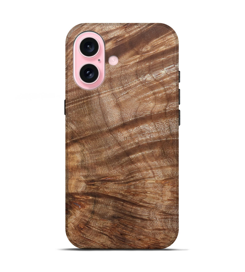iPhone 17 Wood Live Edge Phone Case - Eva (Wood Burl, 821926)