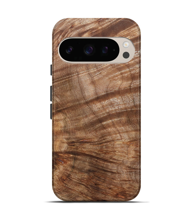 Pixel 10 Wood Live Edge Phone Case - Eva (Wood Burl, 821926)