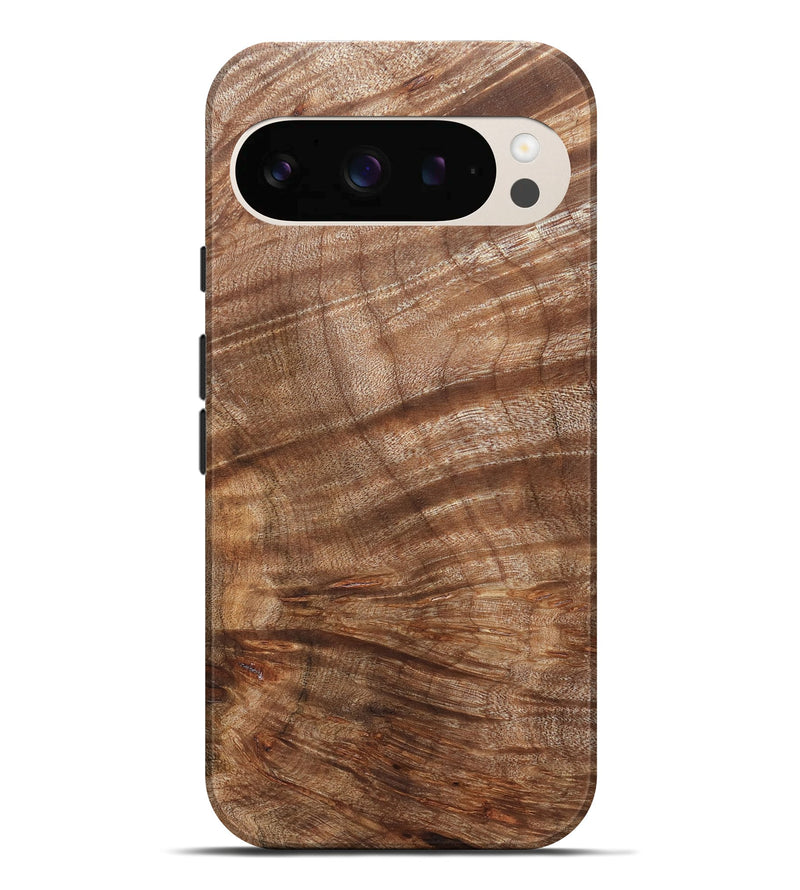 Pixel 10 Pro XL Wood Live Edge Phone Case - Eva (Wood Burl, 821926)