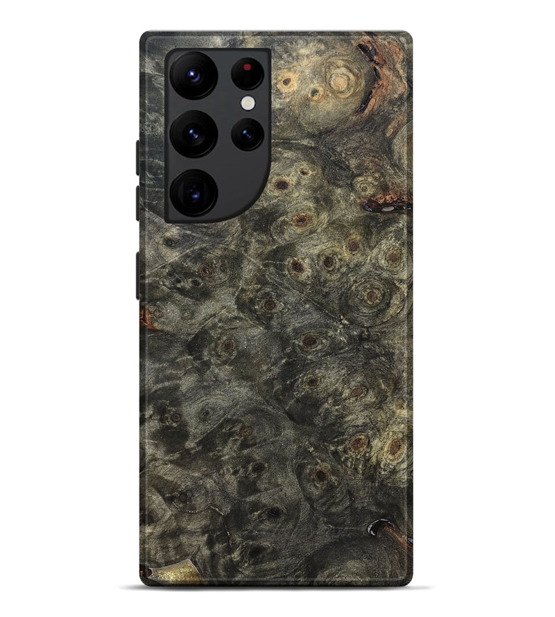 Galaxy S22 Ultra Wood Live Edge Phone Case - Annabel (Wood Burl, 821927)