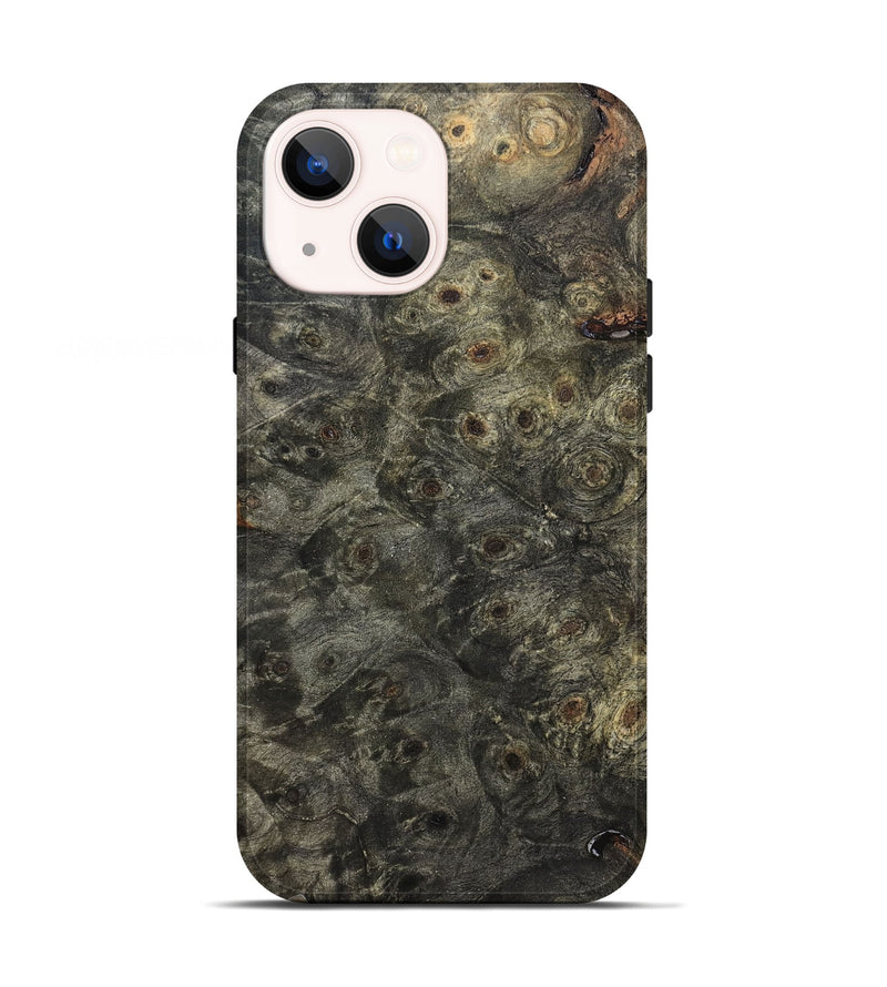 iPhone 13 Wood Live Edge Phone Case - Annabel (Wood Burl, 821927)