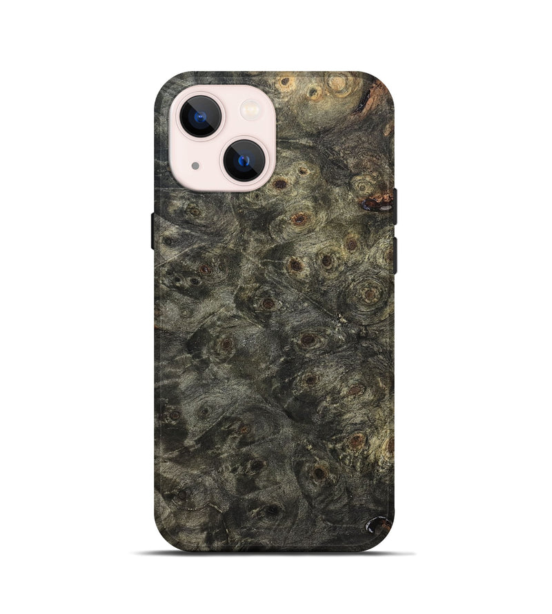 iPhone 13 mini Wood Live Edge Phone Case - Annabel (Wood Burl, 821927)