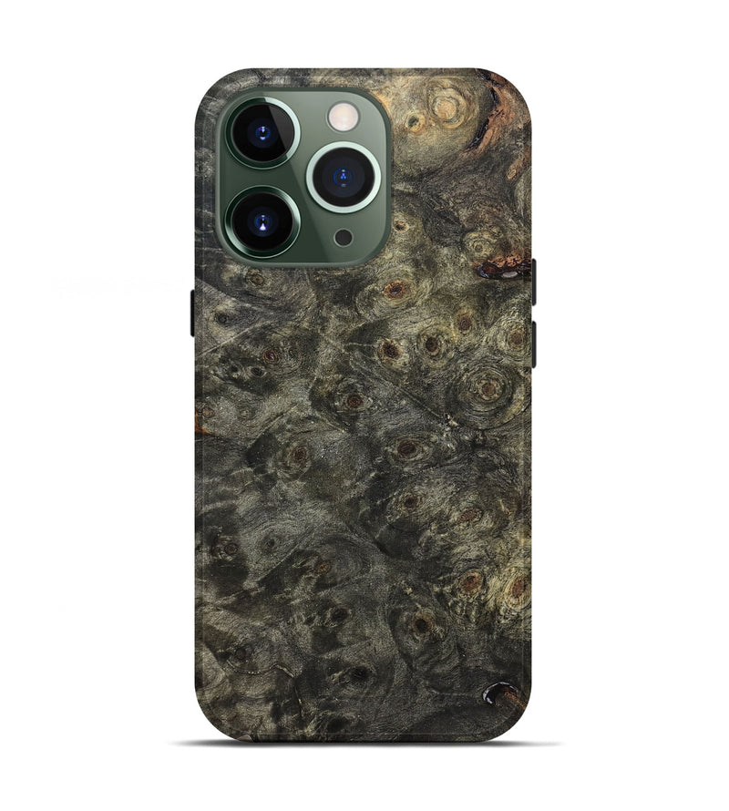 iPhone 13 Pro Wood Live Edge Phone Case - Annabel (Wood Burl, 821927)