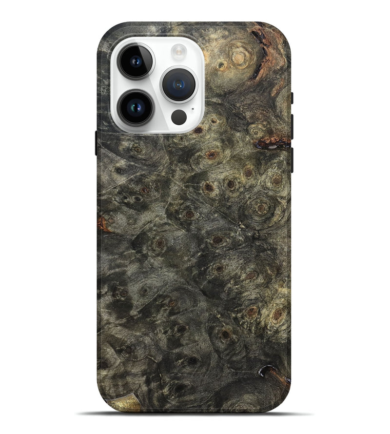iPhone 15 Pro Max Wood Live Edge Phone Case - Annabel (Wood Burl, 821927)