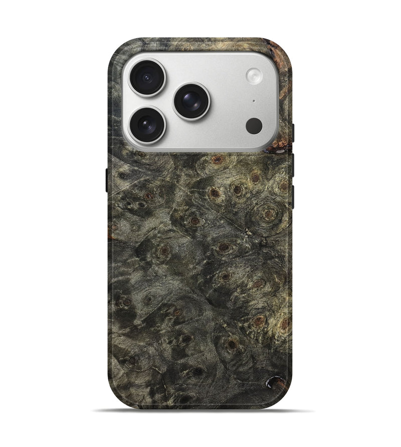 iPhone 17 Pro Wood Live Edge Phone Case - Annabel (Wood Burl, 821927)