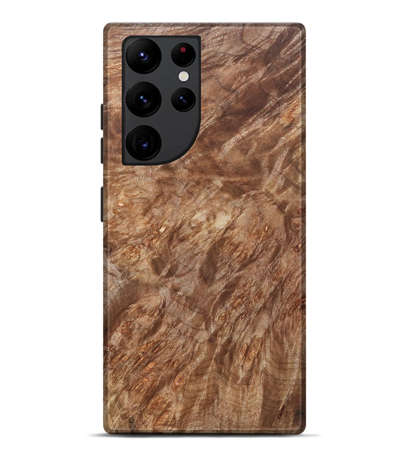 Galaxy S22 Ultra Wood Live Edge Phone Case - Milo (Wood Burl, 821928)