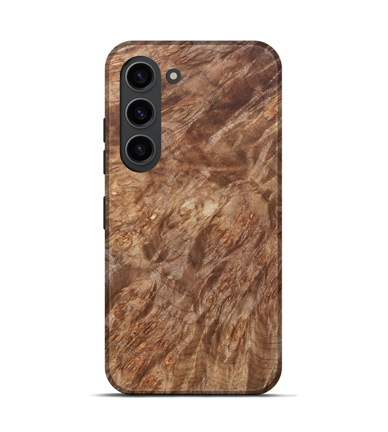 Galaxy S23 Wood Live Edge Phone Case - Milo (Wood Burl, 821928)