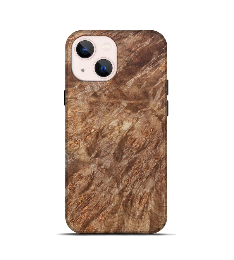 iPhone 13 mini Wood Live Edge Phone Case - Milo (Wood Burl, 821928)
