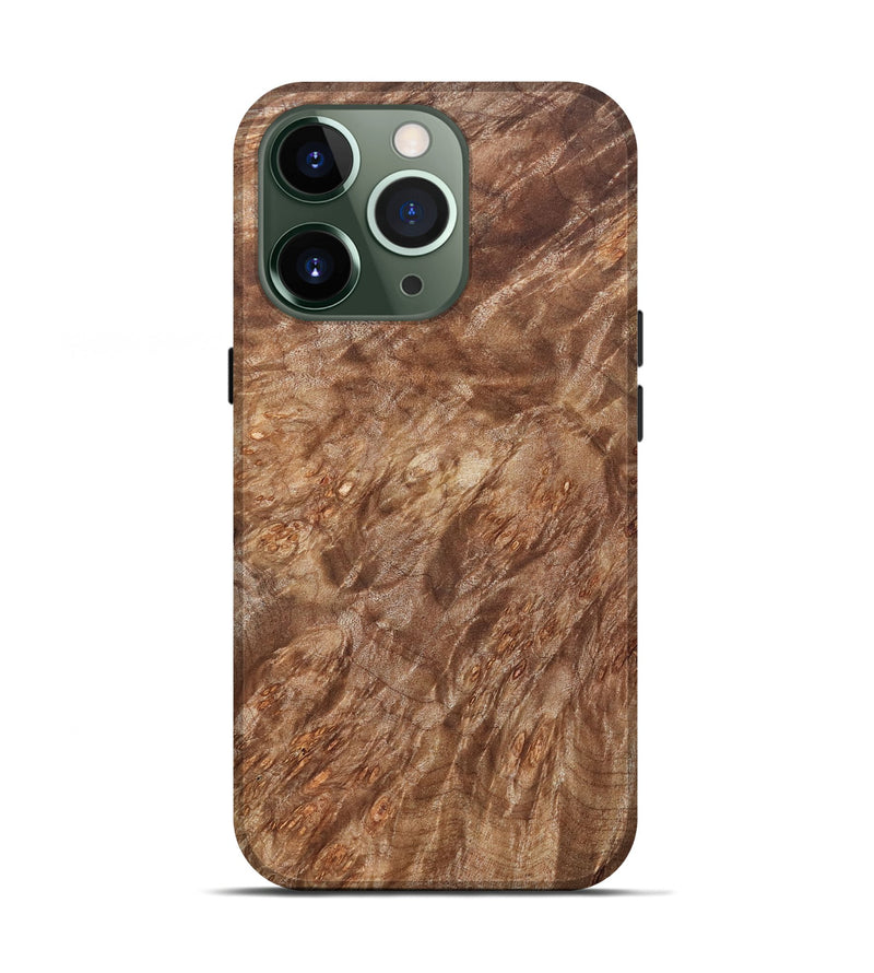 iPhone 13 Pro Wood Live Edge Phone Case - Milo (Wood Burl, 821928)