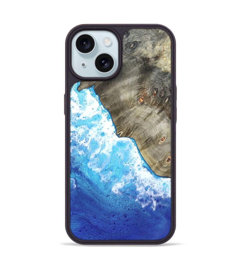 iPhone 15 Wood Phone Case - Blaire (Coastal, 821930)