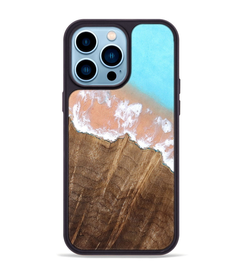 iPhone 14 Pro Max Wood Phone Case - Bobbie (Coastal, 821932)