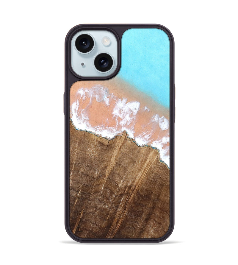 iPhone 15 Wood Phone Case - Bobbie (Coastal, 821932)