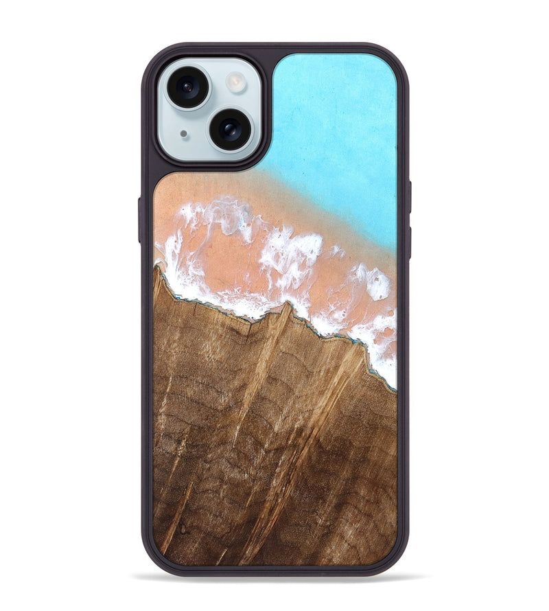 iPhone 15 Plus Wood Phone Case - Bobbie (Coastal, 821932)