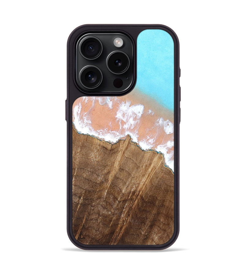 iPhone 15 Pro Wood Phone Case - Bobbie (Coastal, 821932)