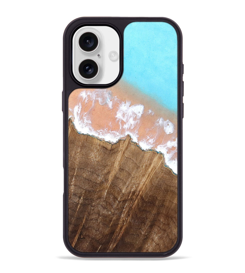 iPhone 16 Plus Wood Phone Case - Bobbie (Coastal, 821932)