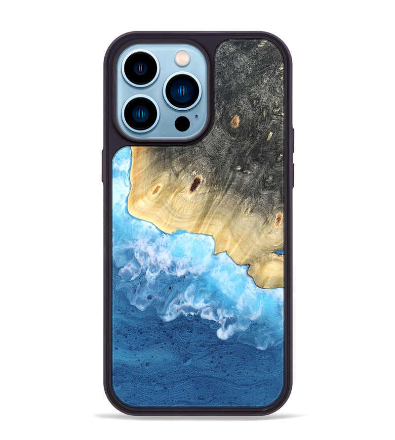 iPhone 14 Pro Max Wood Phone Case - Abigale (Coastal, 821934)