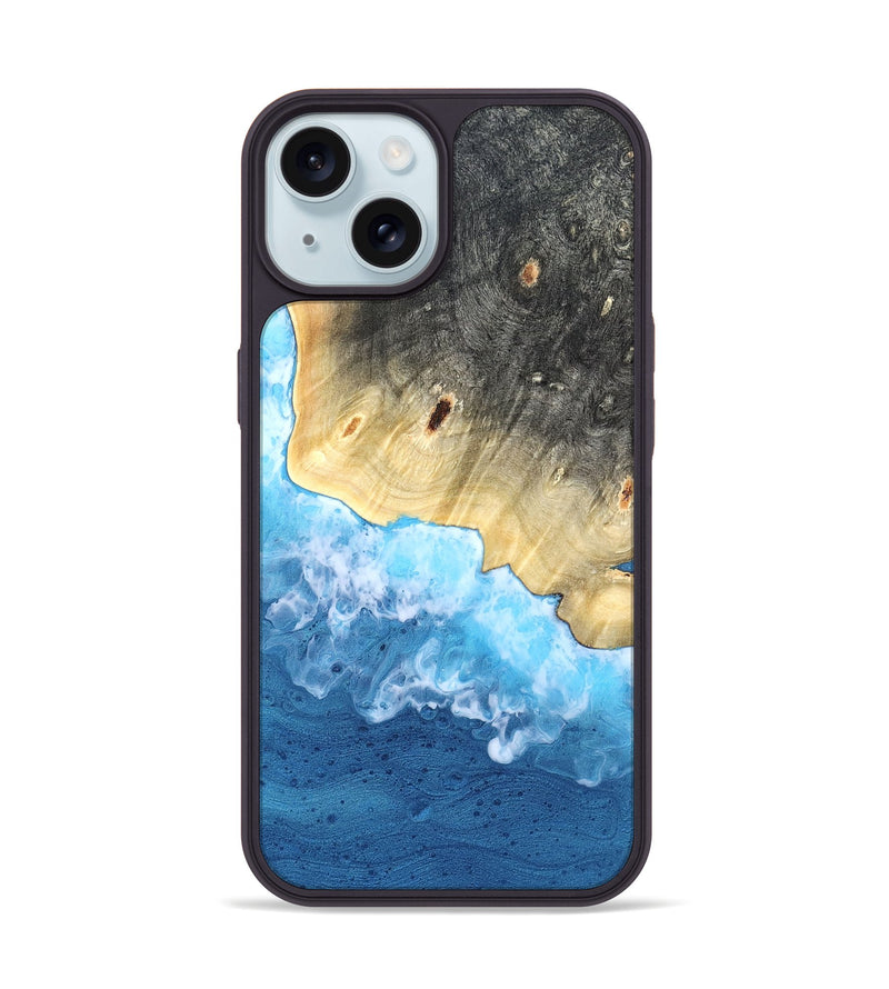iPhone 15 Wood Phone Case - Abigale (Coastal, 821934)