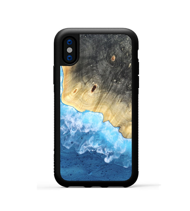 iPhone Xs Wood Phone Case - Abigale (Coastal, 821934)