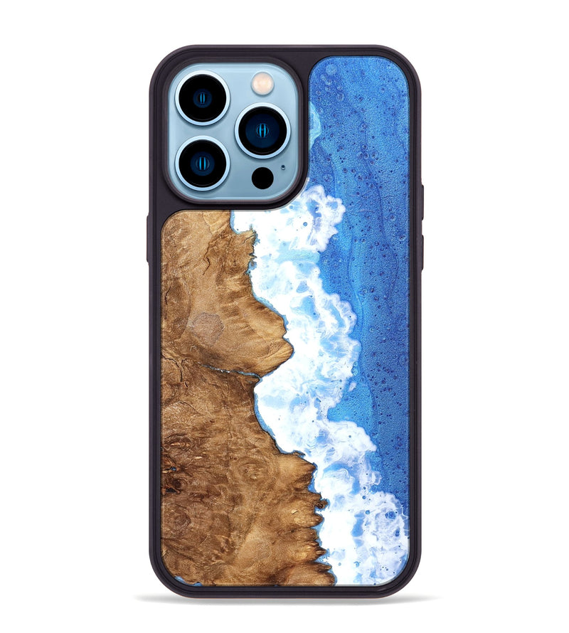 iPhone 14 Pro Max Wood Phone Case - Marlyn (Coastal, 821936)
