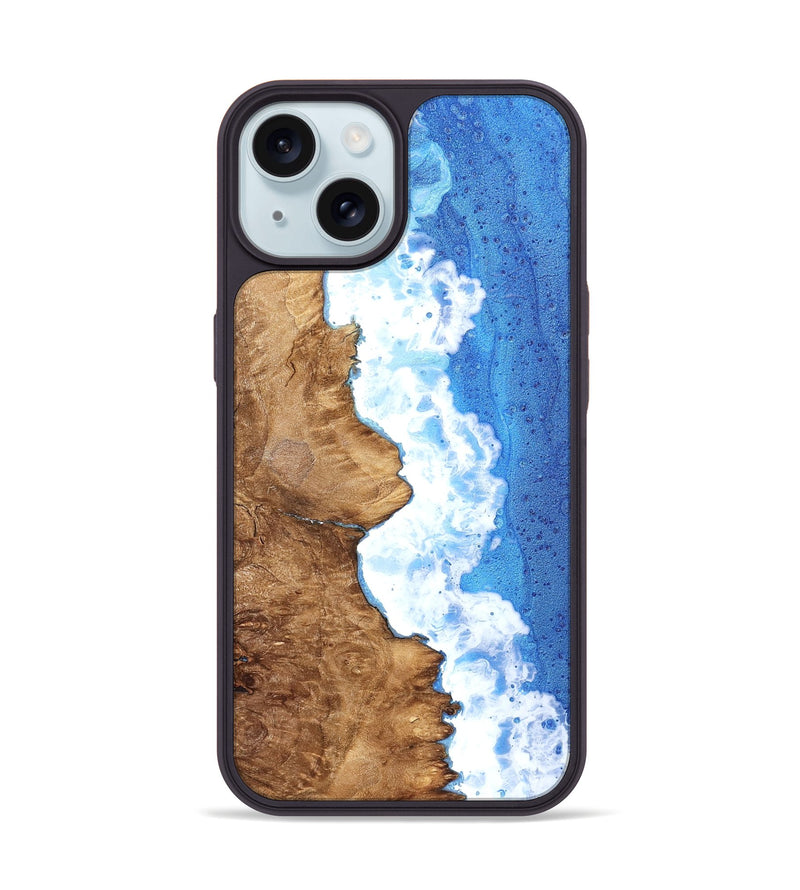 iPhone 15 Wood Phone Case - Marlyn (Coastal, 821936)
