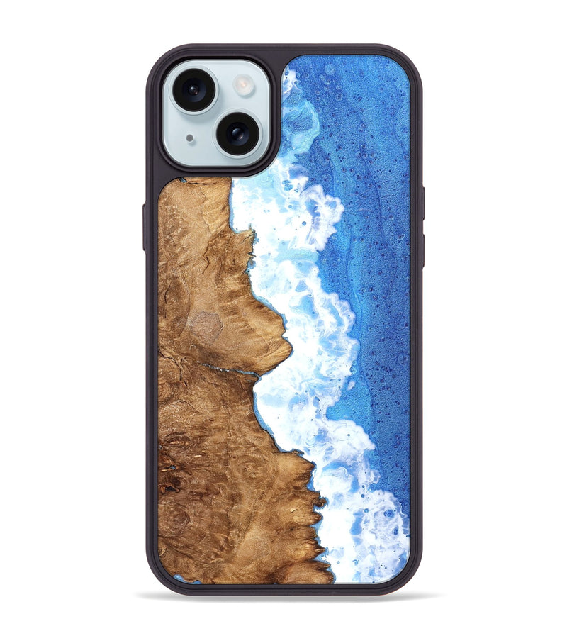 iPhone 15 Plus Wood Phone Case - Marlyn (Coastal, 821936)
